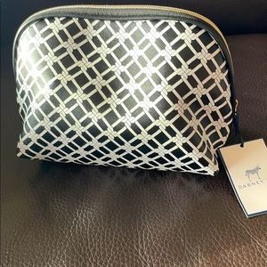 Cosmetic Bag. Black and white. NWT